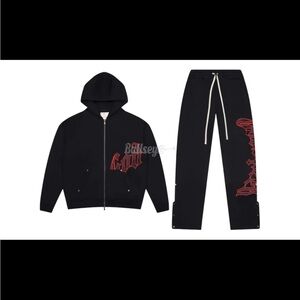 100% Authentic Godspeed black/red Hoodie M
